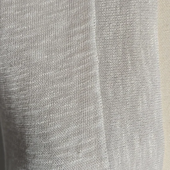 Chico’s Light Heather Gray Open Front Cardigan – Soft Everyday Layer, Size 1 (M) - Picture 5 of 9